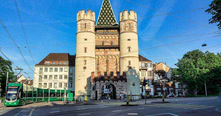 Vídeo de la ciudad medieval de Basilea