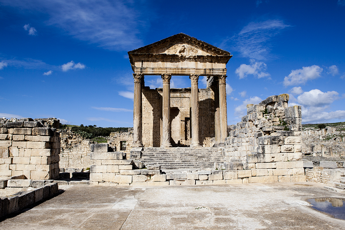 Yacimiento arqueológico de Dougga