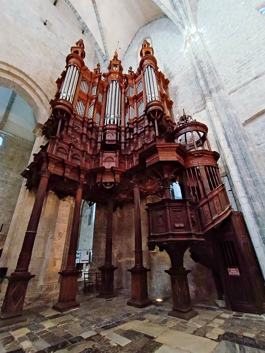 Örgano de esquina Catedral de Saint-Bertrand-de-Comminges