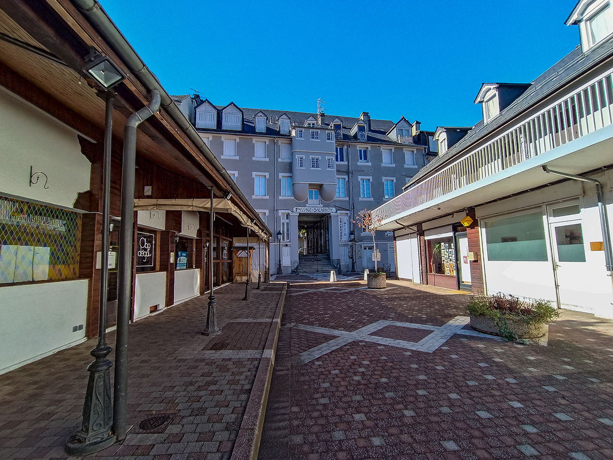 Vista del Hôtel d'Etigny desde la Rue Sylvie