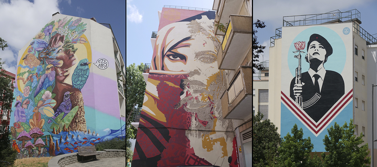 Ruta arte urbano y grafitis en Lisboa