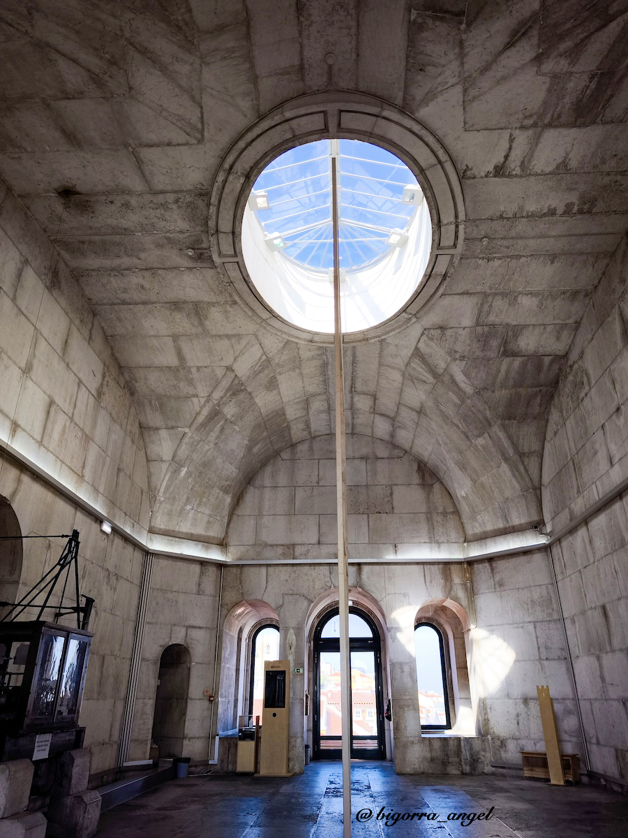 Sala do Relógio en el Arco del Triunfo de Rua Augusta jpg