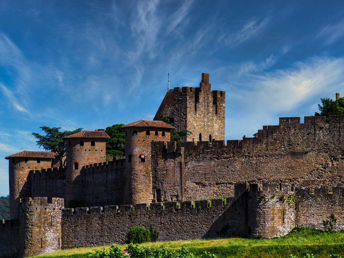 Paño Muralla Romana Carcassone