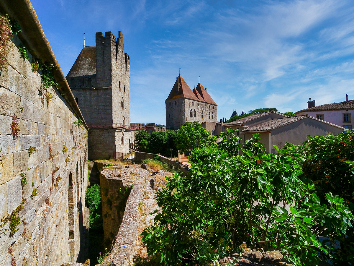 paso de muralla carcassone