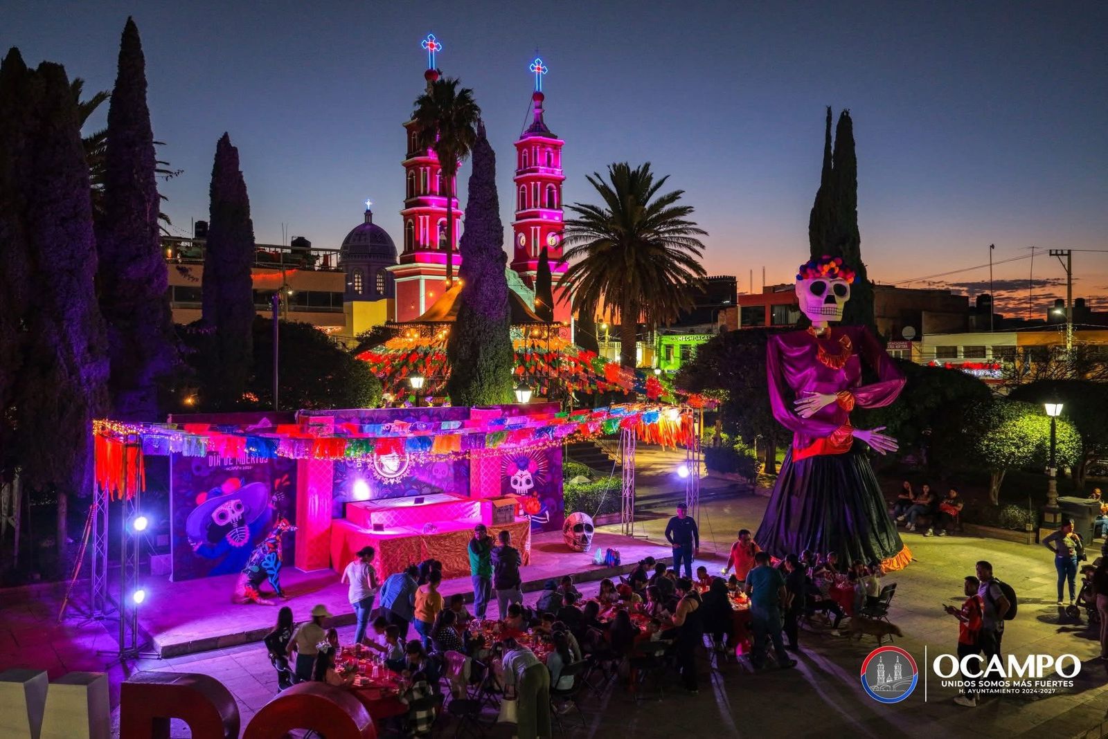 Colores y ambiente cultural del Día de Muertos en el estado de Guanajuato