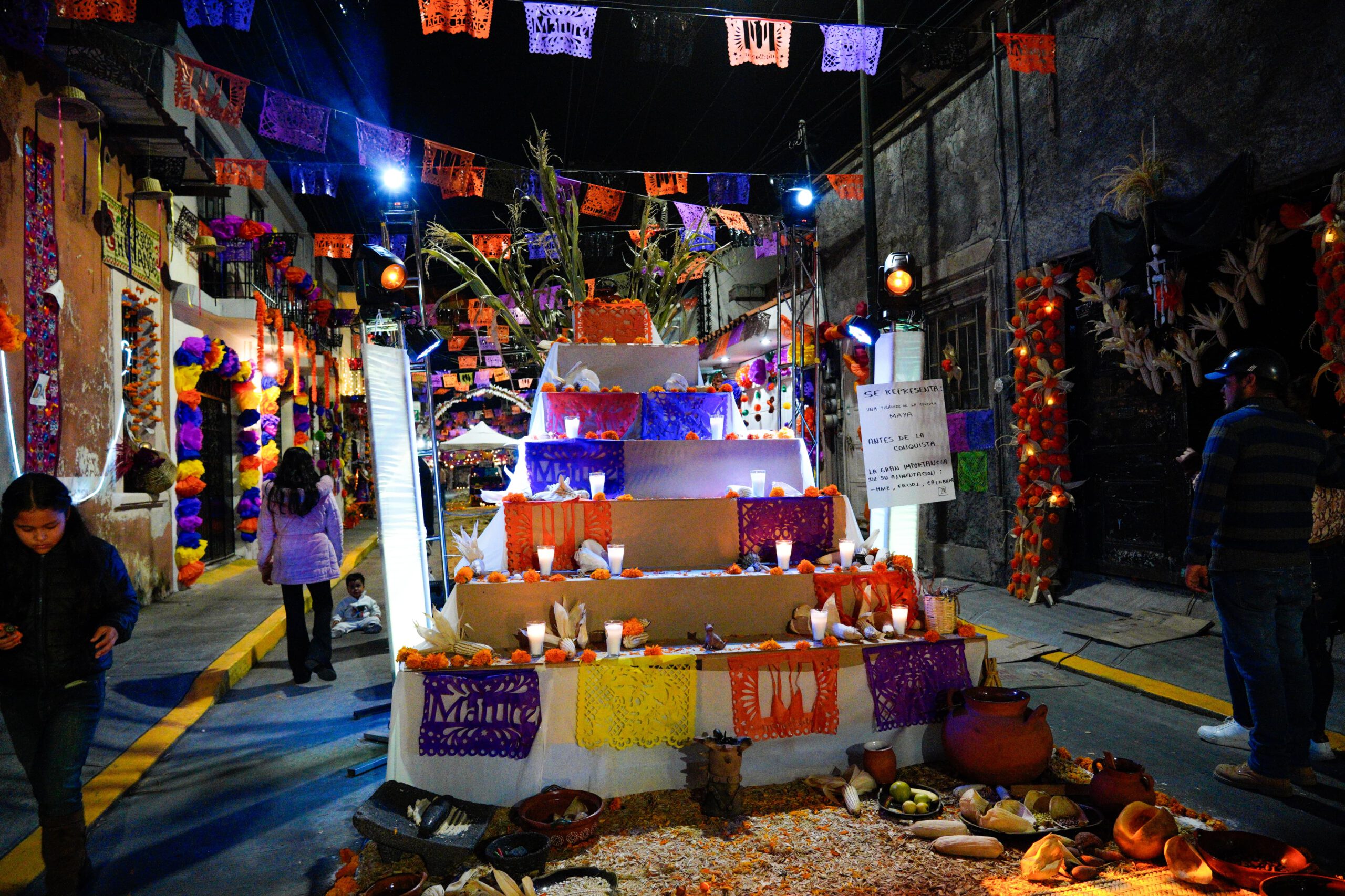 Paisajes y celebración del Día de Muertos en Guanajuato