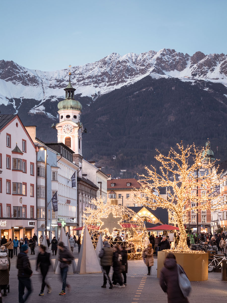 Mercado navideño Maria-Theresien-Straße Innsbruck © Innsbruck Tourismus_Tom Bause